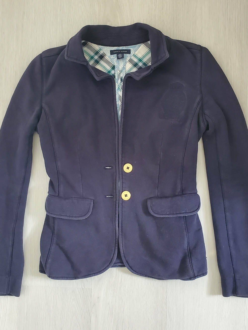 Tommy Hilfiger Dark Navy Women's Blazer Jacket